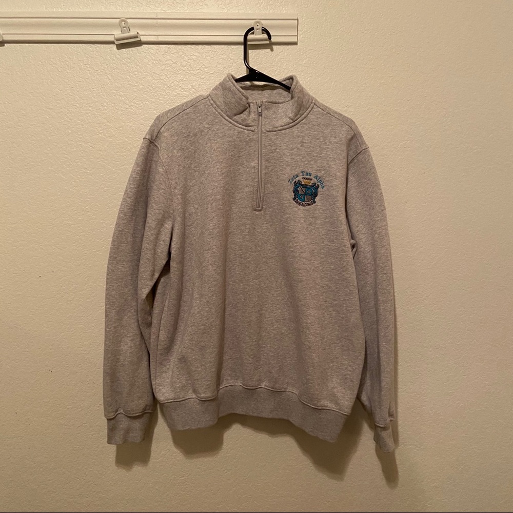 Zeta Tau Alpha Quarter Zip Sweatshirt